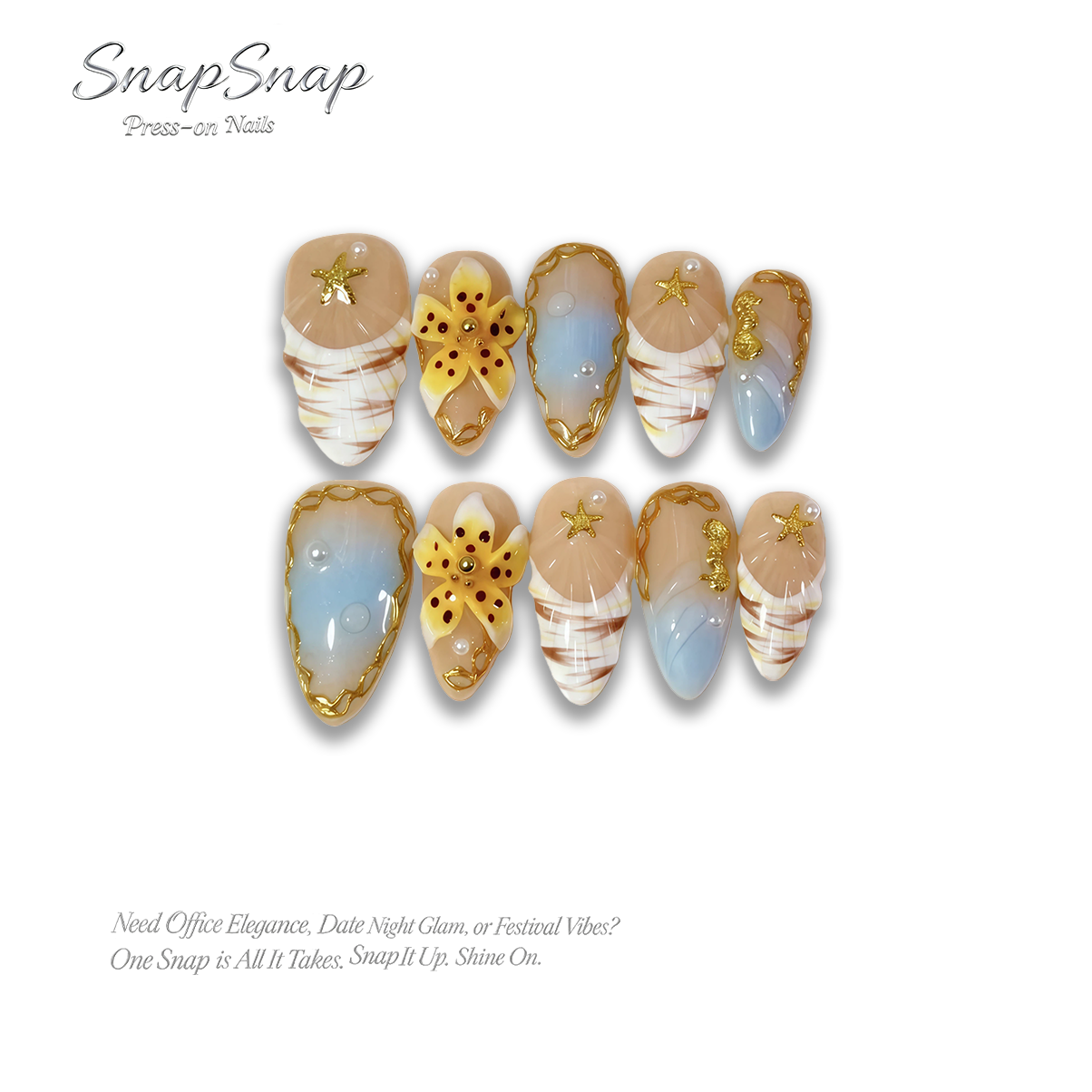 'Gilded Ocean Fantasy'