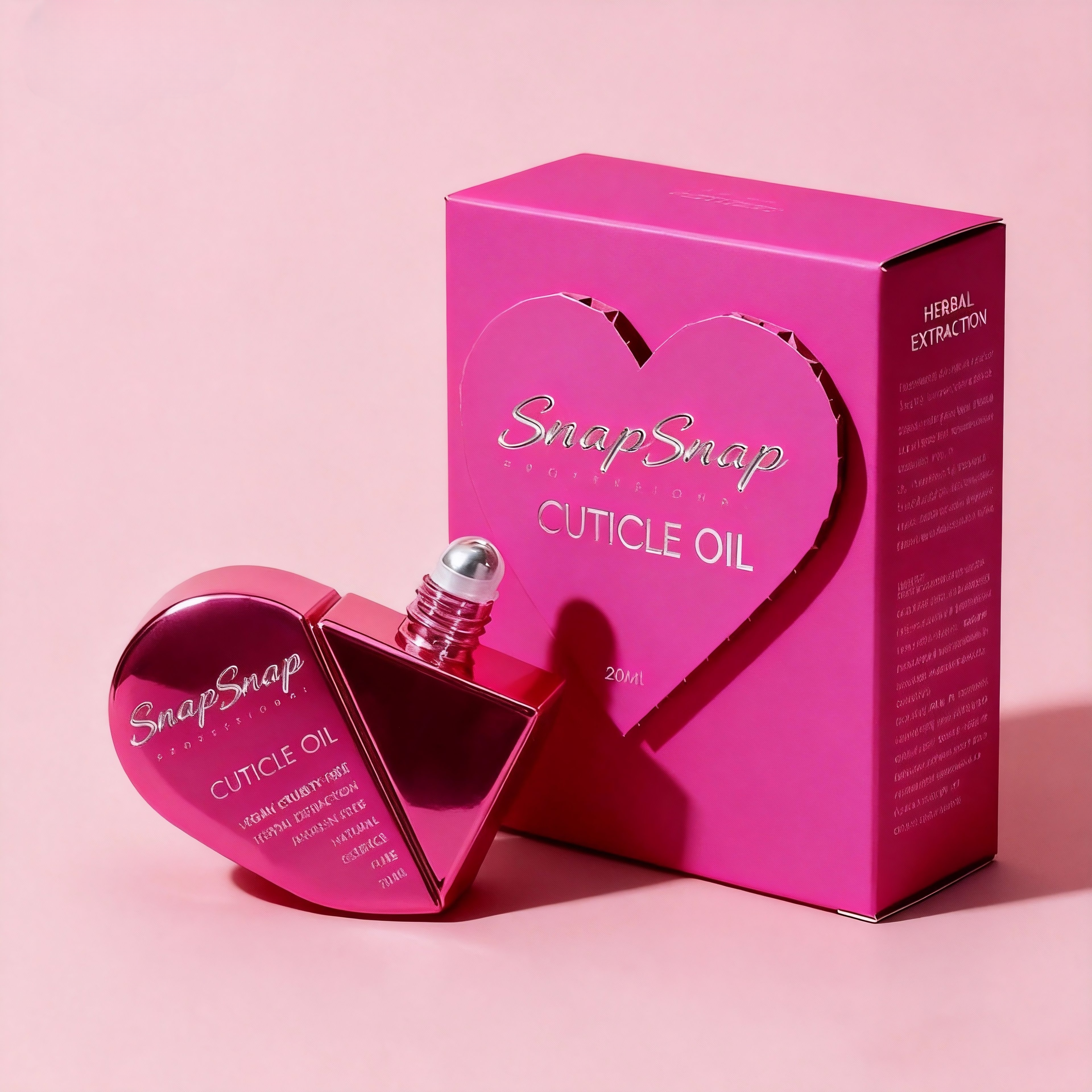 Roll n' Heart Cuticle Oil: Nourish Your Nails, Wherever You Are.