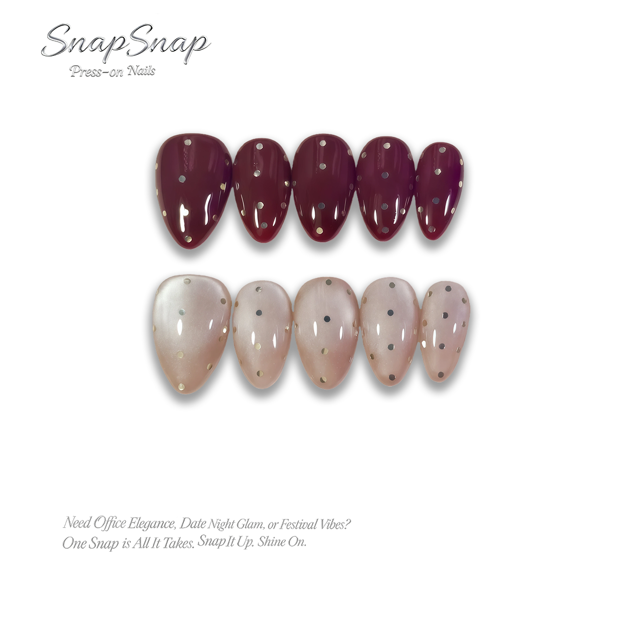 ’Wine & Nude Goldfall‘