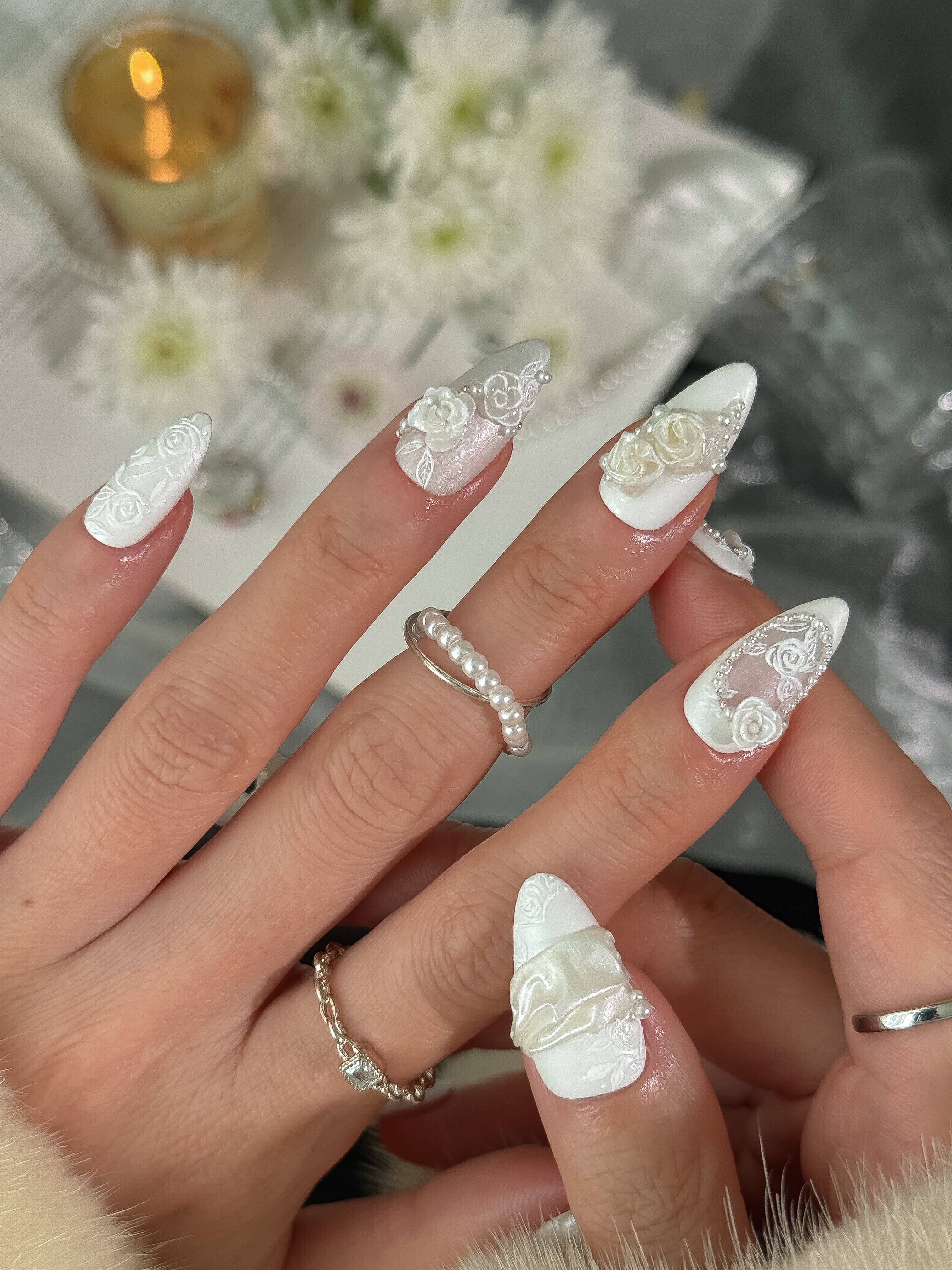 'White Rose Bridal'
